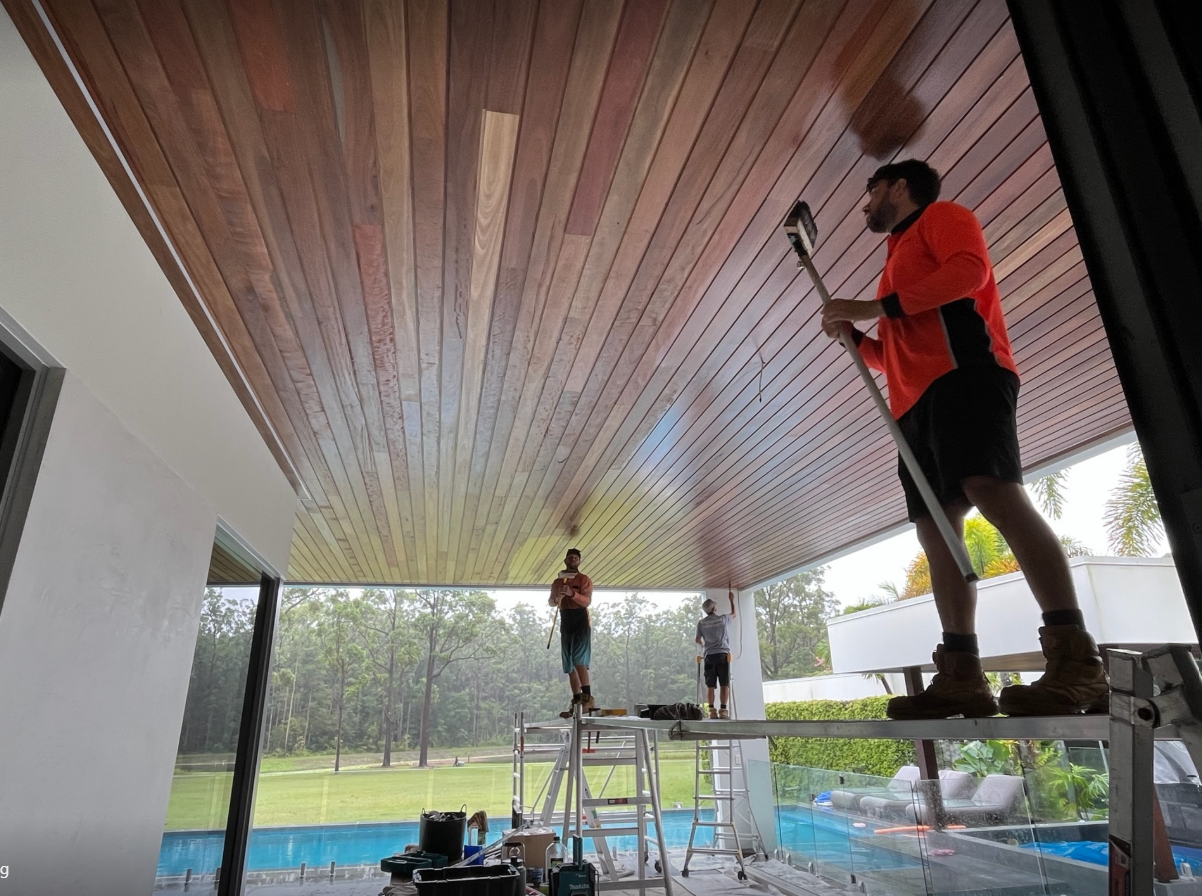 Timber ceiling builder